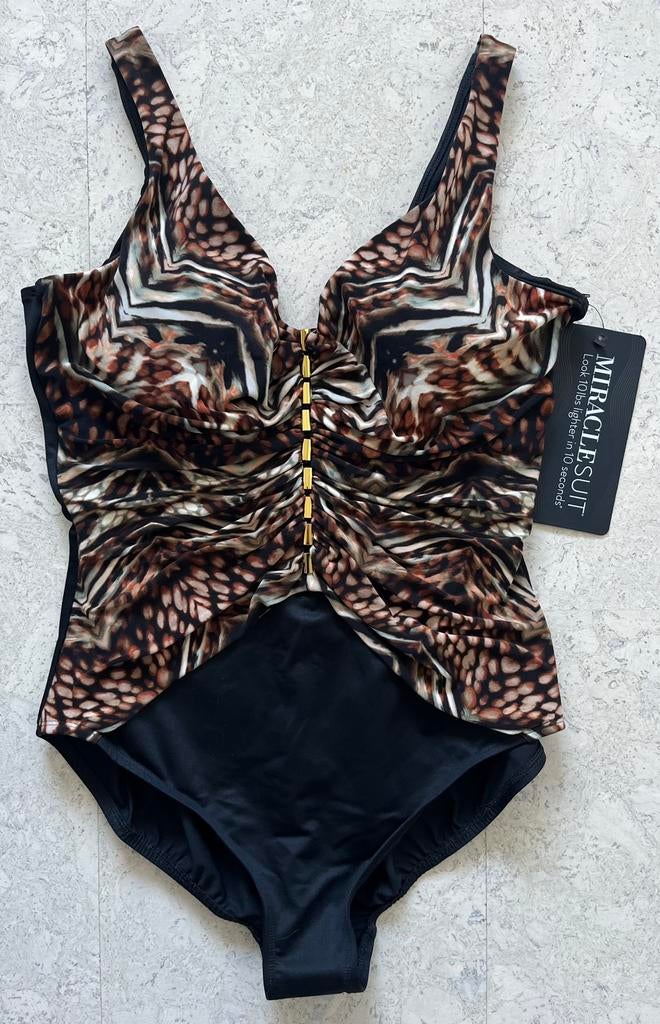 Miraclesuit badpak Charmer maat 46!, Kleding | Dames, Badmode en Zwemkleding, Ophalen of Verzenden, Nieuw, Zwart, Badpak