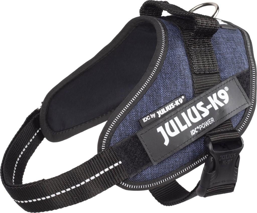 Julius-K9 IDC Powertuig - Hondentuig - S - Mini - Denim, Ophalen of Verzenden, Zo goed als nieuw