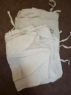 Linnen met katoen eenpersoons dekbedovertrek, Antiek en Kunst, Ophalen of Verzenden