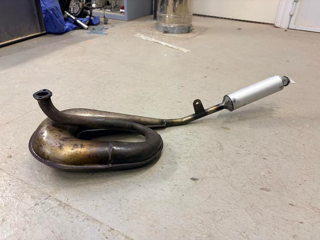 Circuit techno uitlaat Tomos, Ophalen of Verzenden, Gebruikt, Uitlaat, Tomos