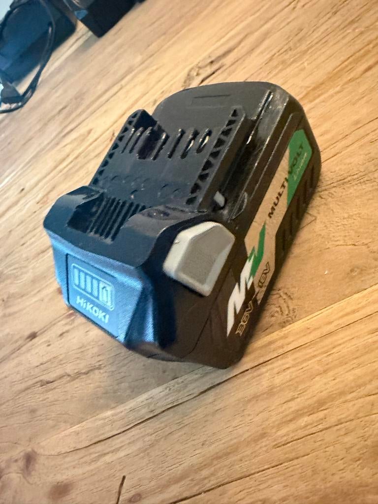 Hikoki Multivolt accu 5ah, Ophalen of Verzenden, Gebruikt