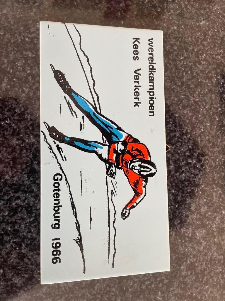 Kees Verkerk tegel, Ophalen of Verzenden, Zo goed als nieuw