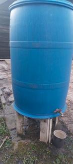 Gratis regenton met kraan, Tuin en Terras, 150 liter of meer, Ophalen, Gebruikt