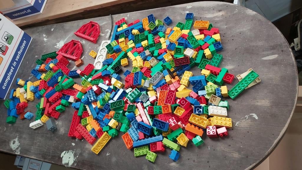 Lego duplo bouwstenen grote partij, Kinderen en Baby's, Speelgoed | Bouwstenen, Ophalen of Verzenden