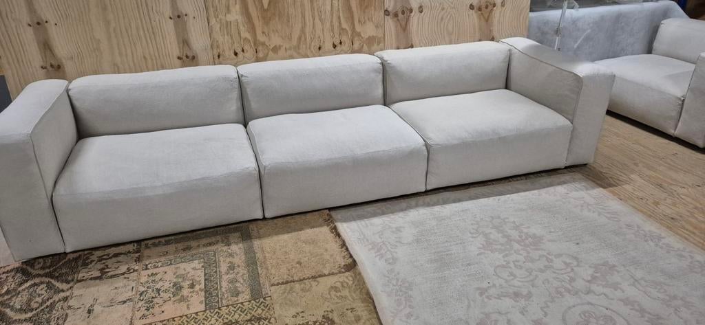 Linteloo modulaire bank, Ophalen, 300 cm of meer, 75 tot 100 cm, Rechte bank