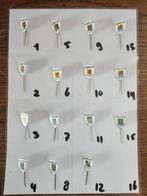 Vintage Provincie Speldjes – Leeuwen-Zegel & Wajang, Ophalen of Verzenden, Gebruikt, Stad of Land, Speldje of Pin