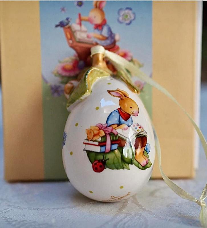 Villeroy & Boch Jaarei 2014 Ornament Annual Easter Edition, Diversen, Pasen, Nieuw, Ophalen of Verzenden
