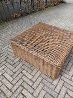 Rieten Hocker 38 , 90 bij 90 cm, Ophalen, Zo goed als nieuw