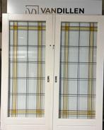 Glas in lood ensuite schuifdeuren GROOT - uniek glas in lood