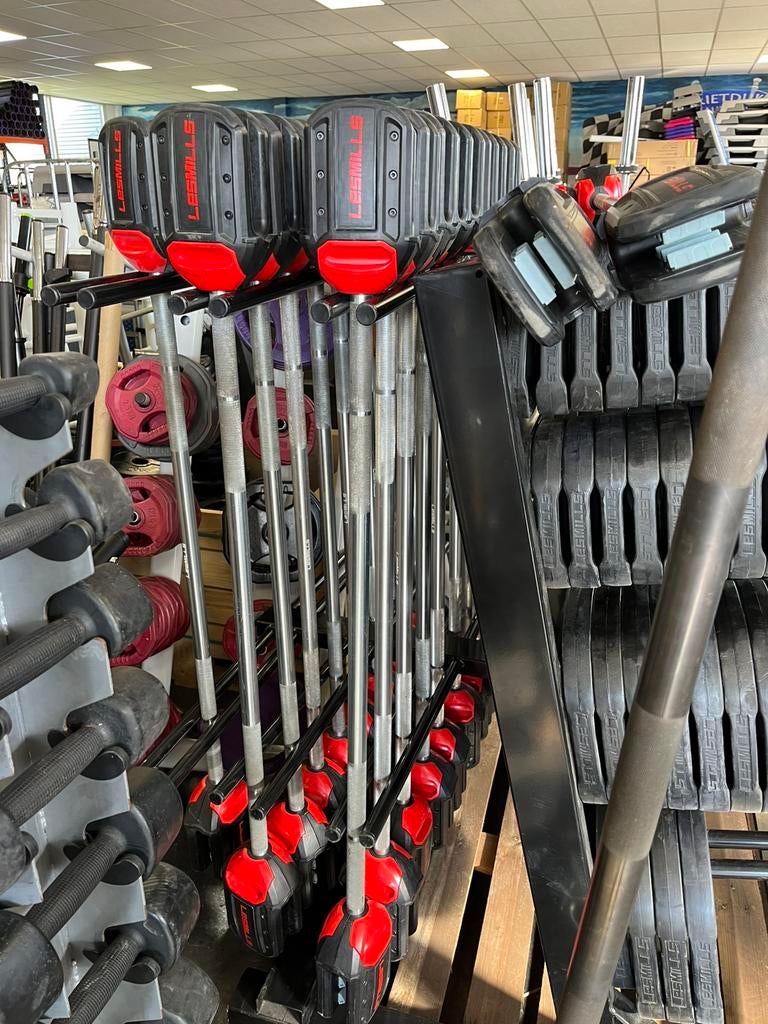 10 x les mills smartbar smart bar 1.0, Ophalen, Gebruikt, Halterstangen, Les mills