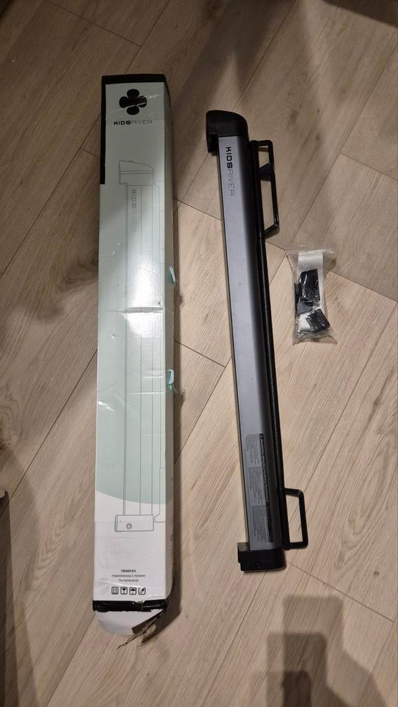 Kidsriver oprolbaar traphekje zwart, Ophalen of Verzenden