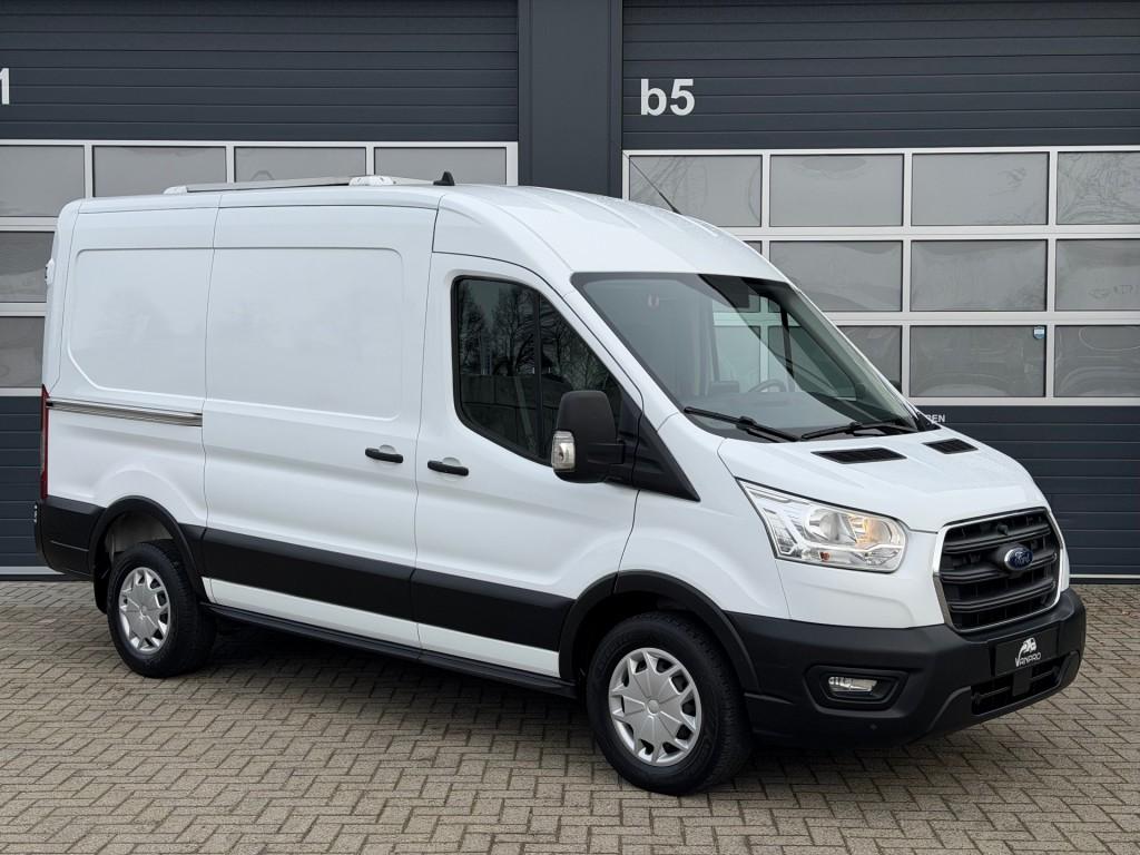 Ford TRANSIT 350 2.0 TDCi 130PK L2H2 / Laadlift / Koeling /, Parkeersensor, Wit, Bedrijf, Ford