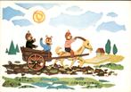 voor het kind, beren met kart, George Riel, 1972, Verzenden, 1960 tot 1980, Ongelopen, Kinderen