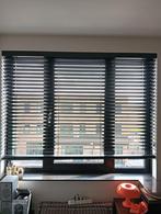 Zwarte houten luxaflex, Ophalen, Zwart, 150 tot 200 cm, Zo goed als nieuw