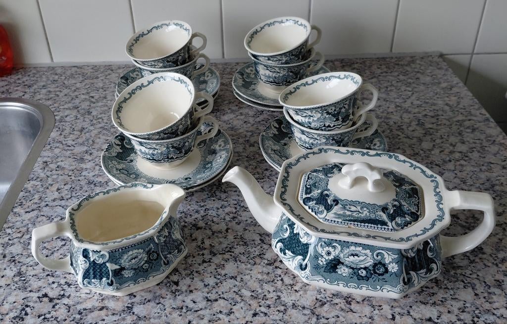 Societe  Ceramique Victoria service, Ophalen