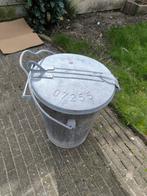 Ochsner Vuilnisemmer - Gegalvaniseerd Zink - Jaren '30-'80, Antiek en Kunst, Ophalen of Verzenden