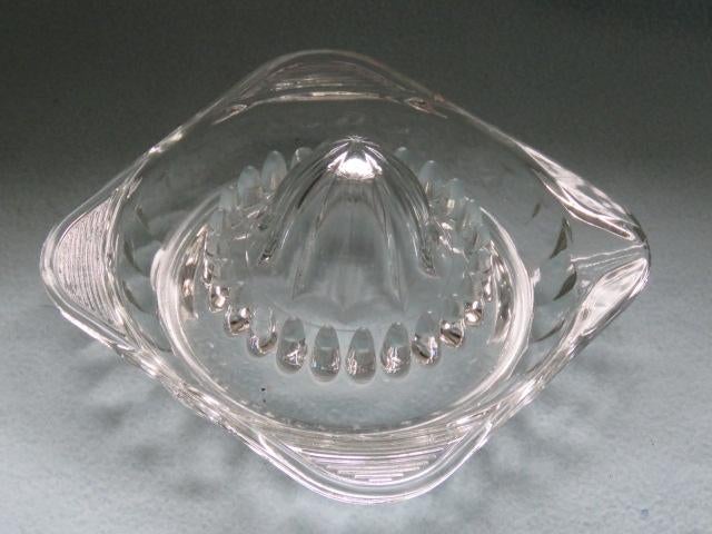 Vintage glazen citruspers, Antiek en Kunst, Ophalen of Verzenden