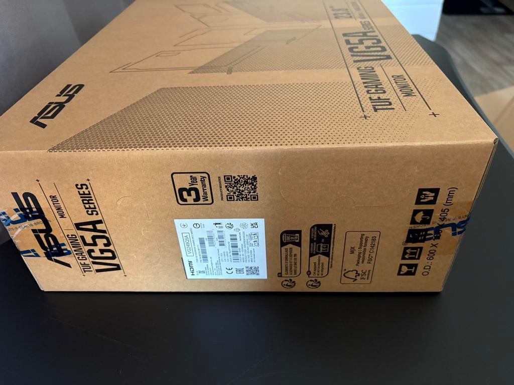 ASUS TUF Gaming monitor 165Hz- nieuw, Gaming, IPS, Full HD, Ophalen of Verzenden