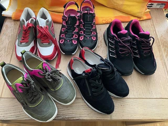 diverse sneackers maat 41 nieuw en z.g.a.n., Kleding | Dames, Schoenen, Zo goed als nieuw, Sneakers of Gympen, Overige kleuren