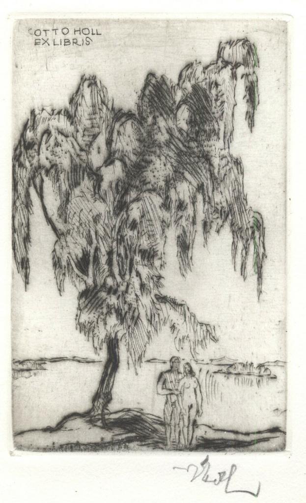 1979 Ex Libris Duitsland : Rudolf Koch, 1974, Antiek en Kunst, Verzenden