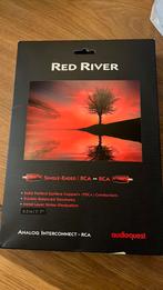 AudioQuest Red River 50cm RCA in nieuwstaat inclusief doos, Ophalen of Verzenden, Zo goed als nieuw, Minder dan 2 meter, Interlink-kabel