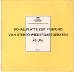 Testplaatje DGG 45 toeren 1966, Ophalen of Verzenden, Zo goed als nieuw, Overige formaten