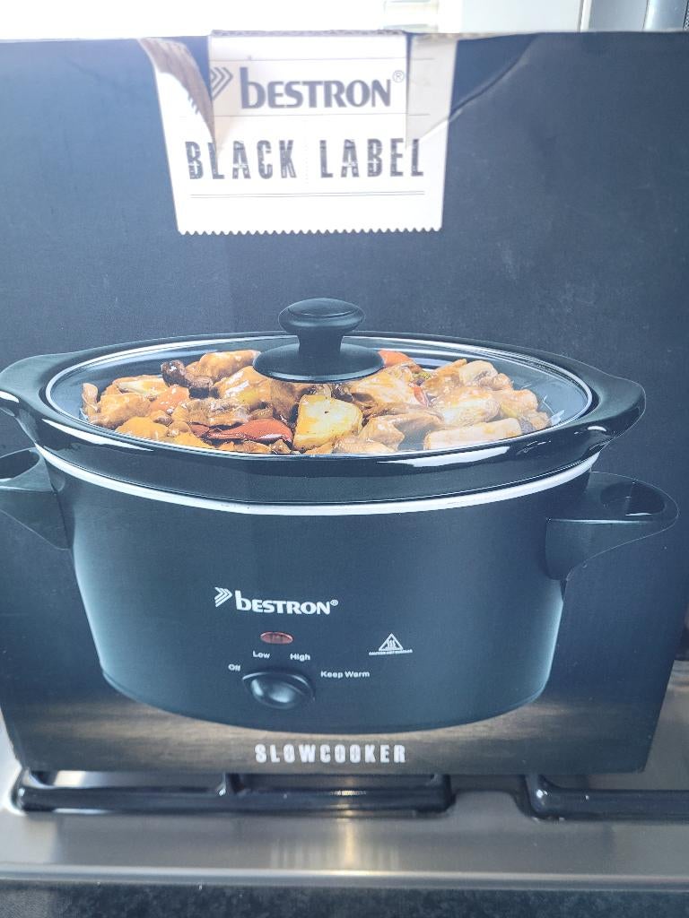Bestron slowcooker 3,5 ltr nieuw, Witgoed en Apparatuur, Slowcookers, Ophalen of Verzenden, Nieuw