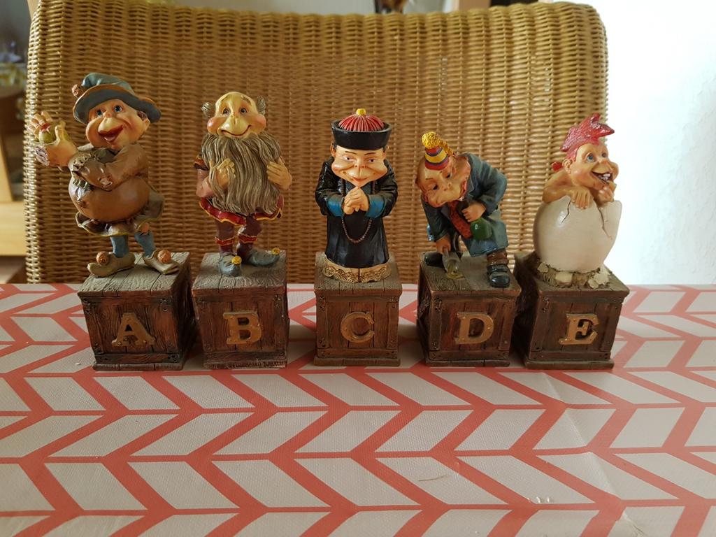 Laven alfabet compleet, Verzamelen, Poppetjes en Figuurtjes, Ophalen, Zo goed als nieuw