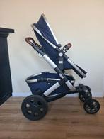 Donker Blauwe Joolz Geo 2 Kinderwagen + Accessoires, Zo goed als nieuw, Verstelbare duwstang, Ophalen, Kinderwagen