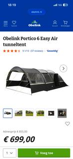 Easy air 6 tent, Ophalen, Zo goed als nieuw