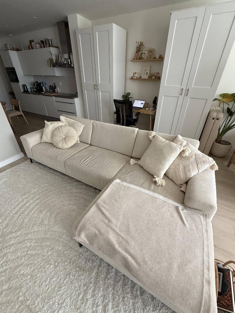 NOUS Wehkamp hoekbank Espen (rechts), Ophalen, Zo goed als nieuw, Overige materialen