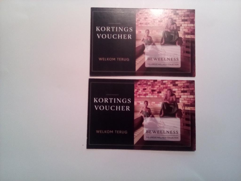 BEWELLNESS KORTINGSVOUCHER, Twee personen, Kortingsbon, Spa of Sauna