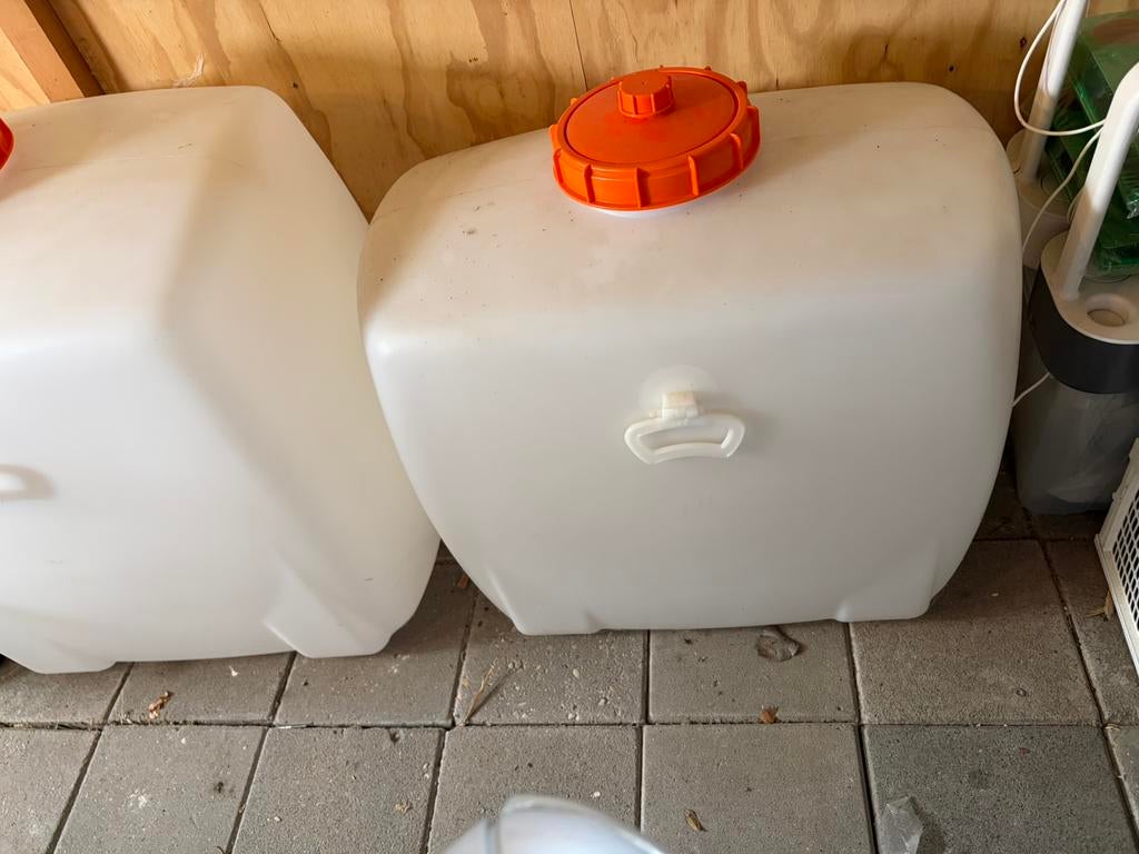 Brouw of gist vaten 60 - 100 - 200 liter, nooit gebruikt, Ophalen, Nieuw