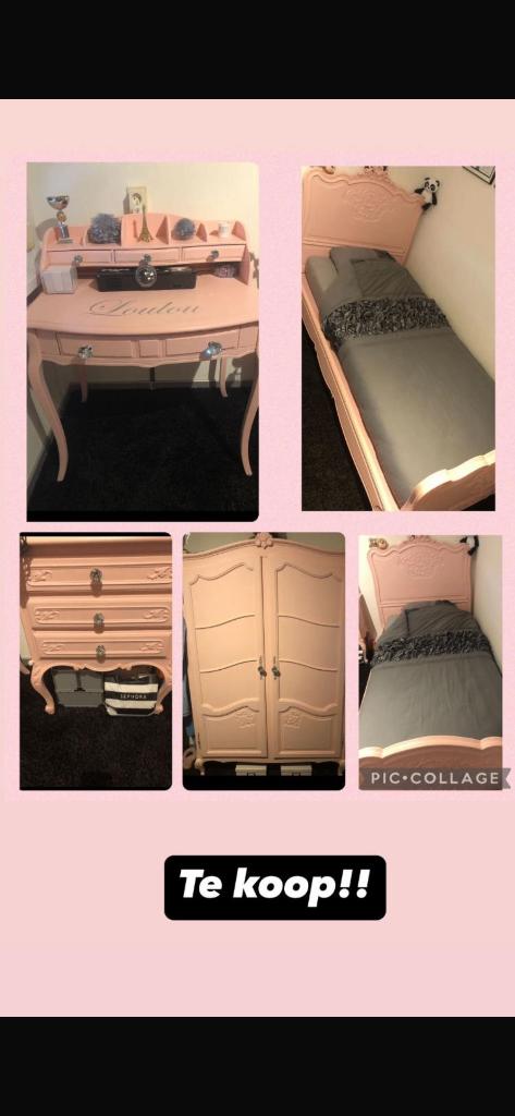 Meiden slaapkamer te koop !!!, Ophalen, 100 cm, Eenpersoons, Zo goed als nieuw