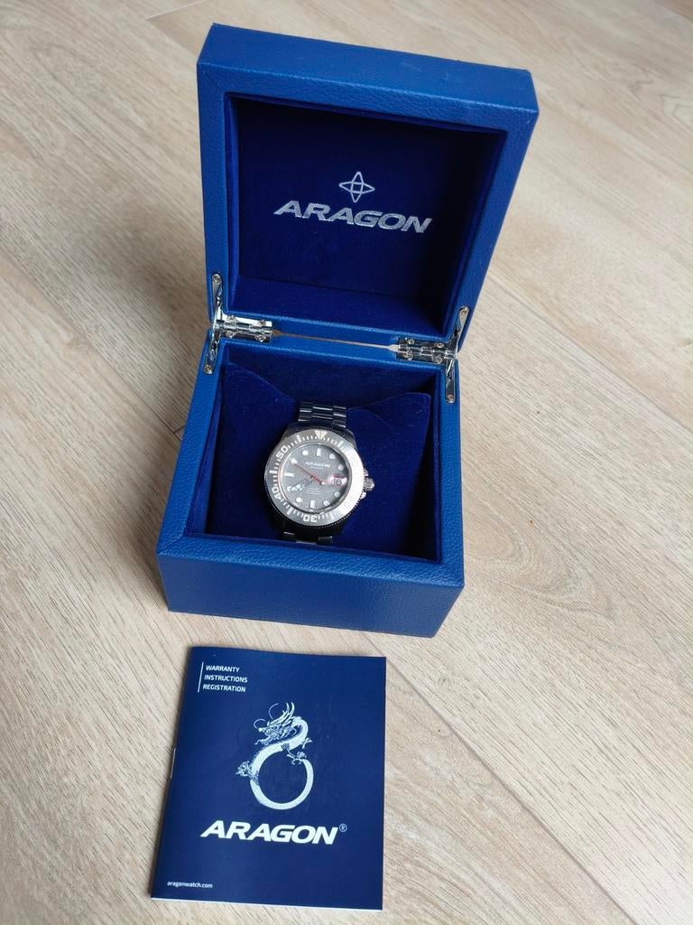 Aragon Divemaster Professional duikers horloge NH35 Seiko, Sieraden, Tassen en Uiterlijk, Horloges | Heren, Staal, Staal, Polshorloge