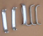 Handgrepen Ladegreep Aluminium Vintage Antiek 6 Stuks, Ophalen of Verzenden, Gebruikt, 50 tot 100 mm, Overige typen