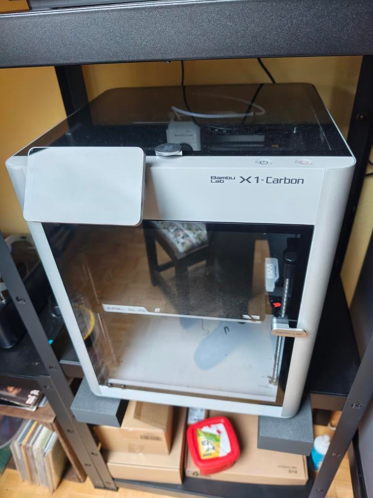 Bambulab X1C met extra's en onderhouden, Computers en Software, 3D Printers, Ophalen, Ingebouwde Wi-Fi, Bambulab, Zo goed als nieuw