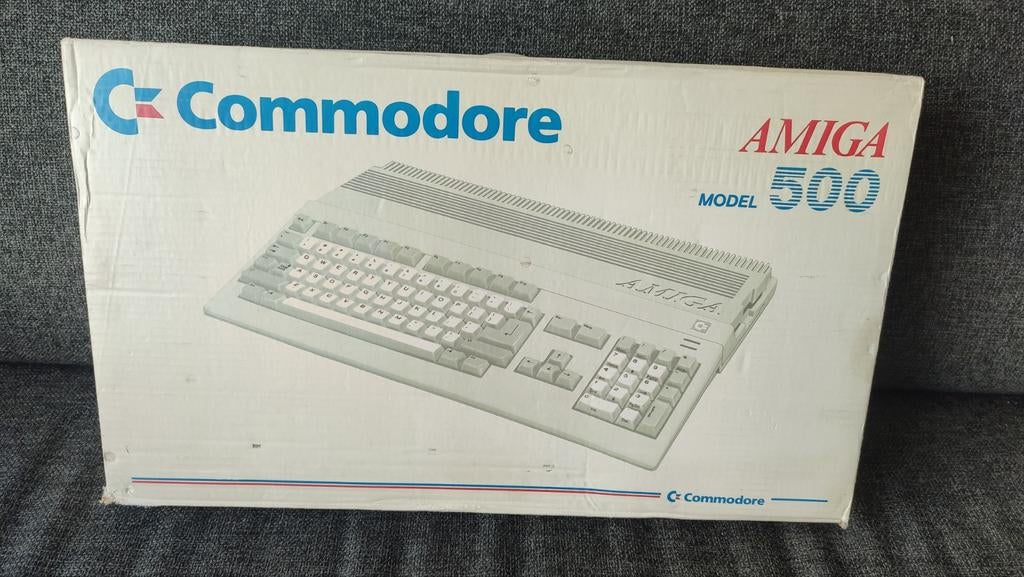 Amiga 500 compleet in doos, Computers en Software, Vintage Computers, Ophalen of Verzenden