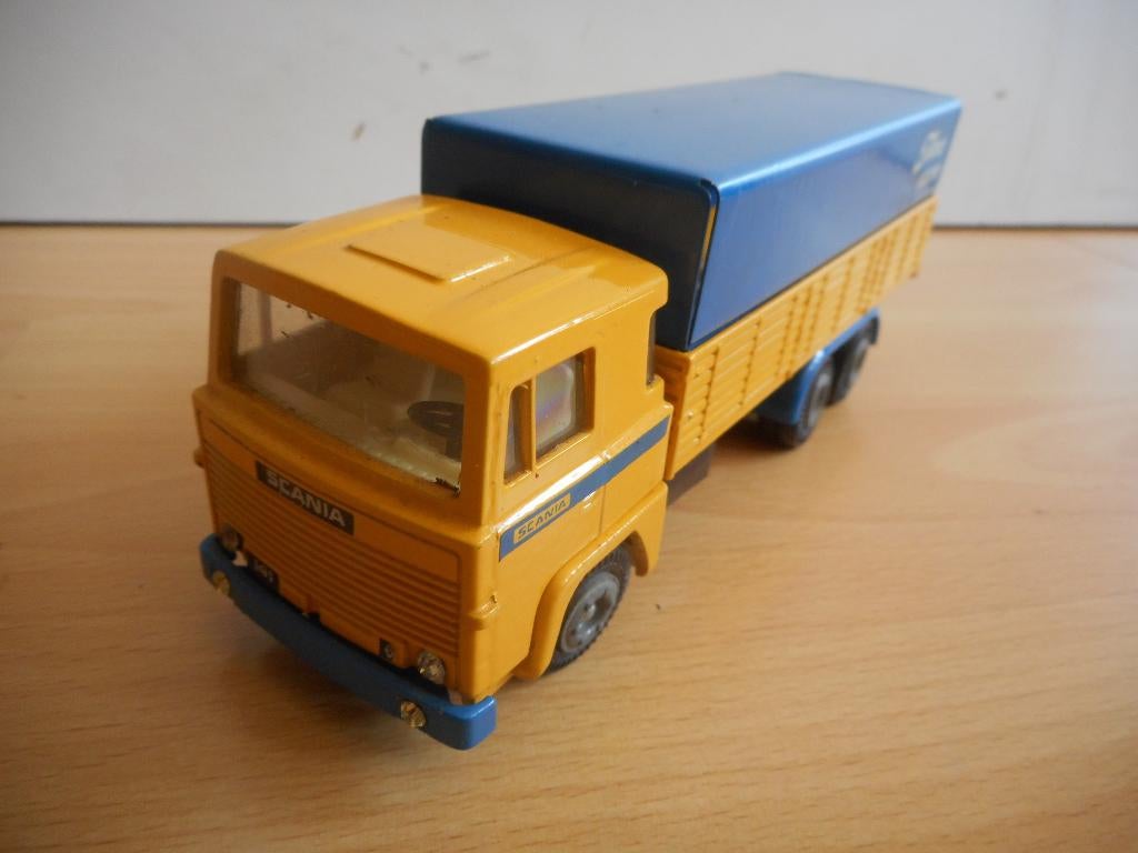 Tekno Scania 141 "Tekno Transport", Ophalen of Verzenden, Zo goed als nieuw, Bus of Vrachtwagen, Tekno