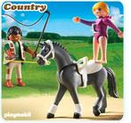 5229 acrobate te paard met trainer / paardendressuur, Ophalen of Verzenden, Nieuw, Complete set