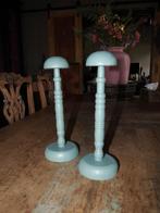 2 Kleine houten Hoedenstandaards, Ophalen of Verzenden