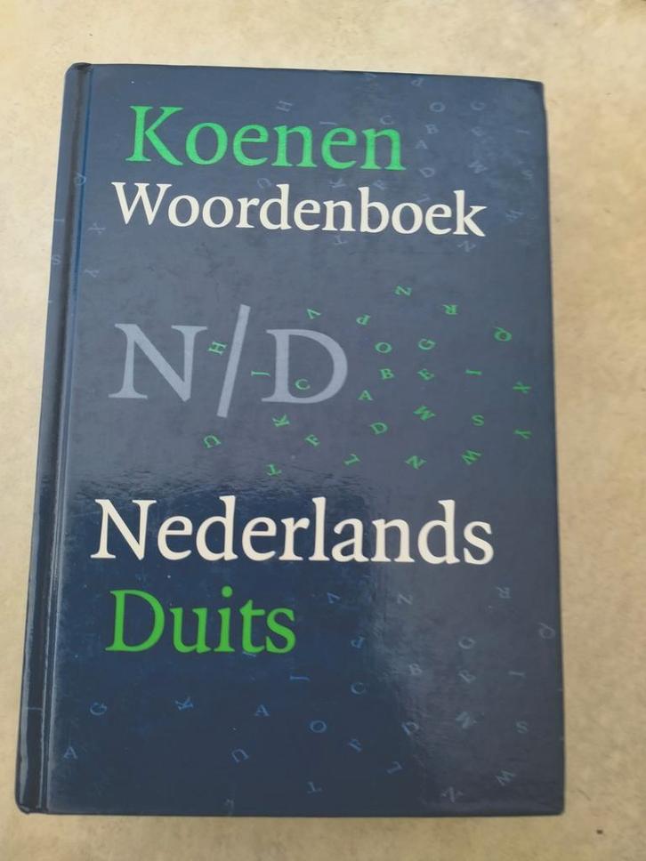 Koenen Woordenboek Nederlands Duits / Duits Nederlands, Boeken, Woordenboeken, Zo goed als nieuw, Nederlands, Koenen of Wolters