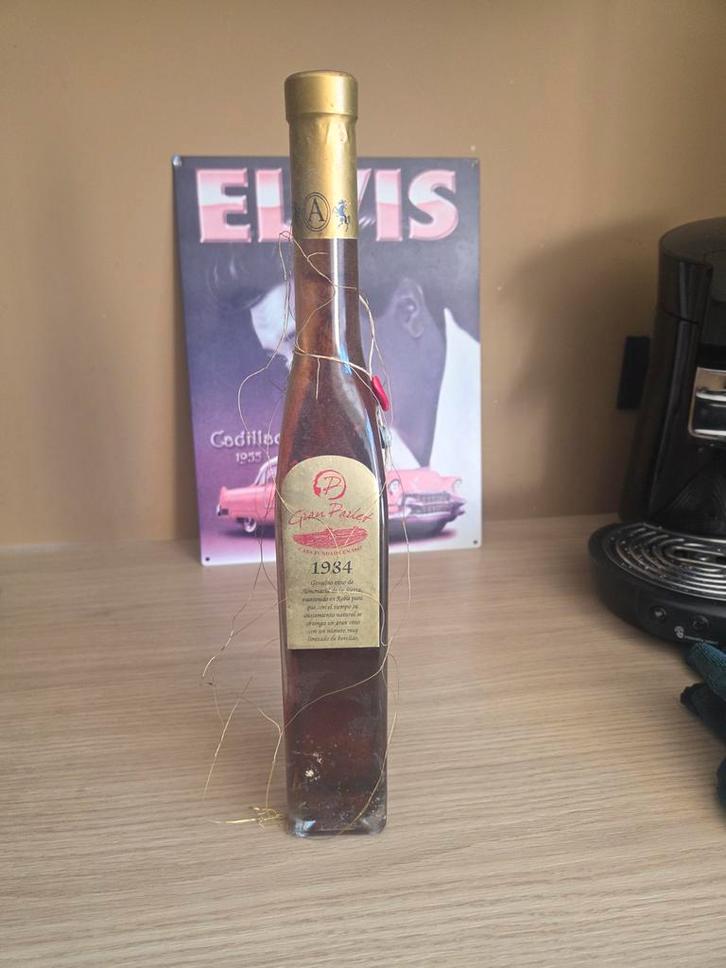 Gran Parles 1984 Wijn - Vintage Spaanse Rode Wijn, Verzamelen, Wijnen, Ophalen of Verzenden