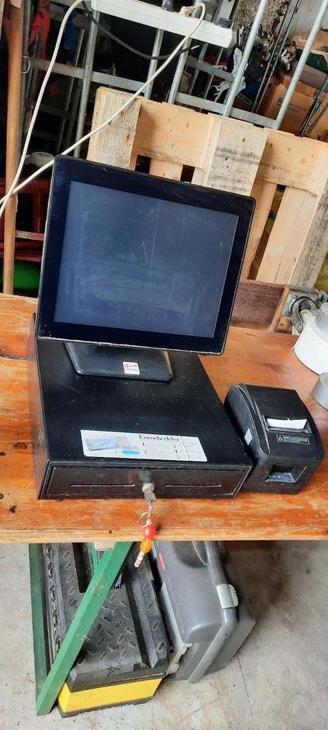 Povis touch screen kassa, kassalade, printer en gelddetector, Ophalen of Verzenden