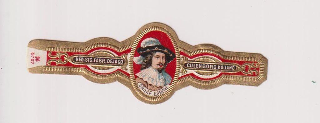 sigarenbanden - GRAAF EGBERT, Ophalen of Verzenden, Zo goed als nieuw, Sigarenbandjes