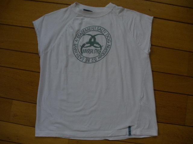 SALTY DOG t- shirt wit mouwloos maat 158 - 164, Ophalen of Verzenden, Salty Dog, Jongen, Shirt of Longsleeve