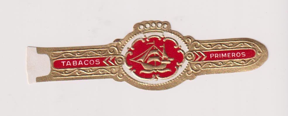 sigarenbanden - TABACOS PRIMEROS, Verzamelen, Ophalen of Verzenden, Zo goed als nieuw, Sigarenbandjes