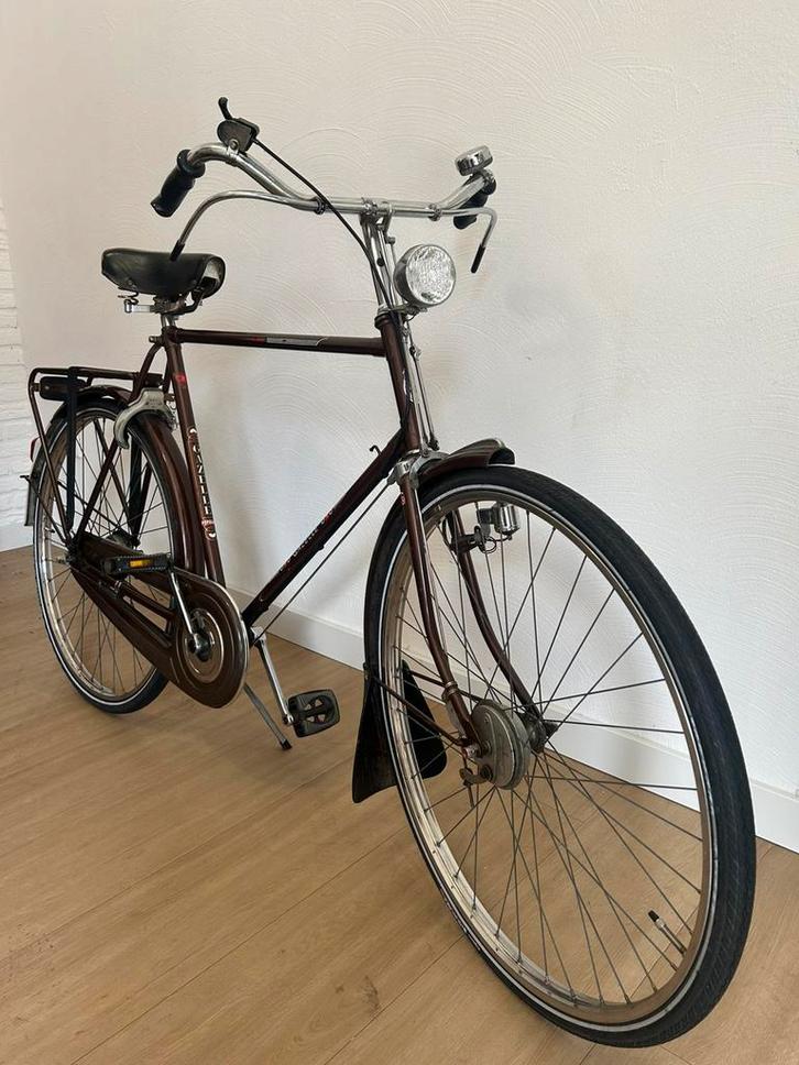 Herenfiets gazelle populair, Fietsen en Brommers, Fietsen | Heren | Herenfietsen, Gebruikt, Gazelle, 61 tot 65 cm, Versnellingen