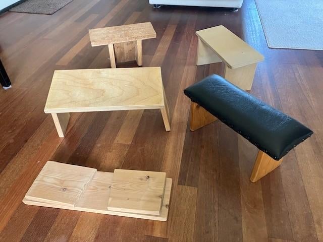 meditatiebankjes, opvouwbaar en niet opvouwbaar, Ophalen of Verzenden
