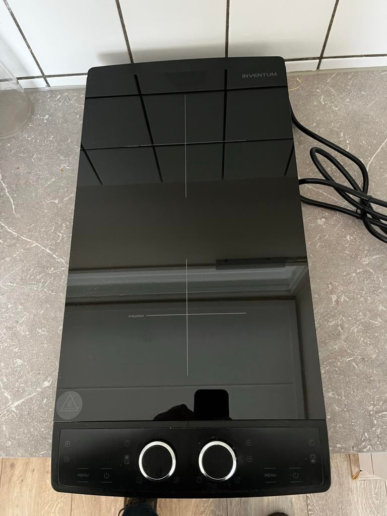 Inventum Inductiekookplaat 2 pits 2900W VKI3010ZWA/01, 3 kookzones of minder, Ophalen of Verzenden, Zo goed als nieuw, Inductie